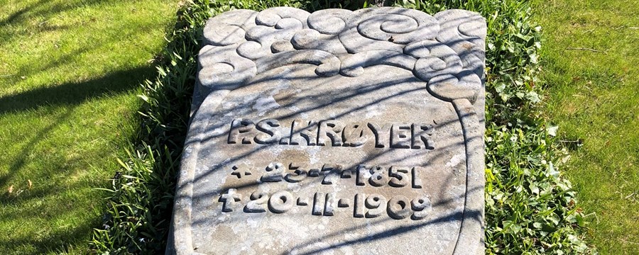 Stentavle til minde om P. S. Krøyer